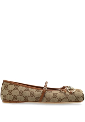 Gucci Monogram Double G pumps - Neutrals