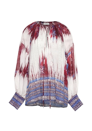 Devotion Aria patterned blouse - Neutrals