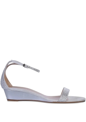 Giuseppe Zanotti 20mm Kanda embellished ankle-strap sandals - Grey