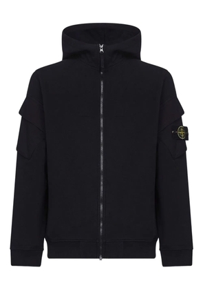 Stone Island zip-up hoodie - Black