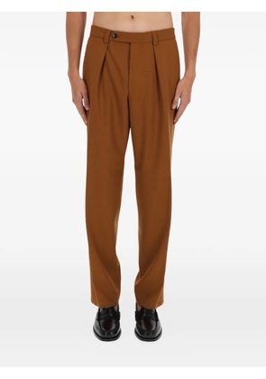 BOSS pleated trousers - Brown