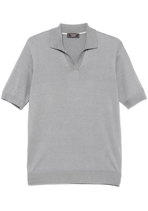 Peserico fine-knit T-shirt - Grey