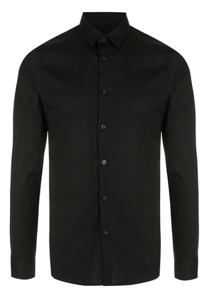Armani Exchange button-front shirt - Black