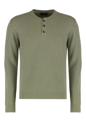 slowear ribbed virgin-wool sweater - Green
