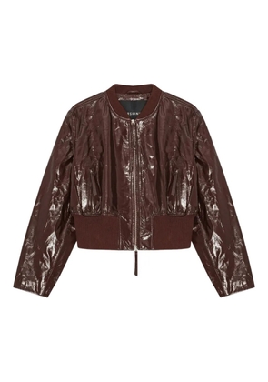 HERSKIND Herry leather jacket - Brown