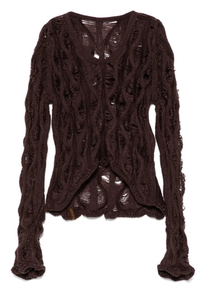Isa Boulder Fudgy sweater - Brown