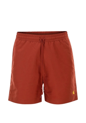 Carhartt WIP Chase embroidered logo swim shorts