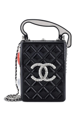 CHANEL Pre-Owned Traffic Light Minaudiere Resin with Metal and Crystals shoulder bag - Black