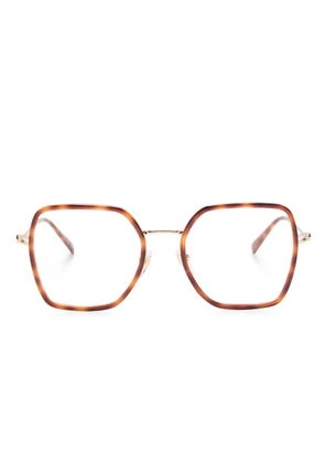 Gucci Eyewear square-frame glasses - Brown