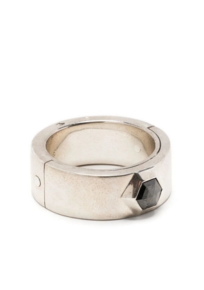 Parts of Four Sistema black diamond ring - Silver