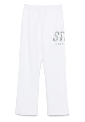 Golden Goose wide track pants - White