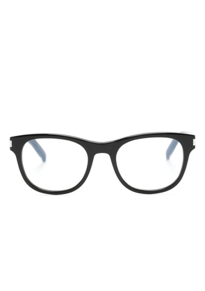 Saint Laurent Eyewear oval-frame glasses - Black