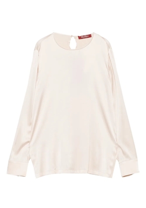 Max Mara long sleeve blouse - Neutrals