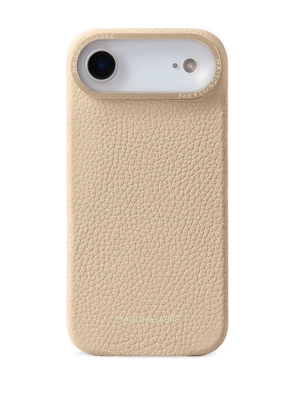 MAISON de SABRÉ leather iPhone 17 Air case - Neutrals