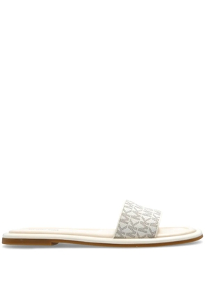 Michael Kors Dana slides - Neutrals