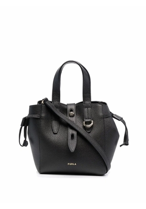 Furla Net mini leather tote - Black
