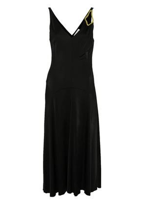 Lanvin eyelet-detailing dress - Black