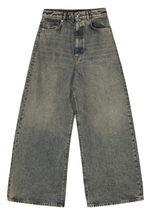 Sportmax Angri low-rise wide-leg trousers - Blue