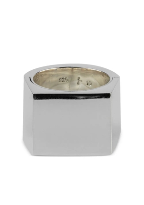 Parts of Four sterling silver Sistema ring