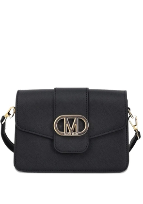 Marc Ellis logo-plaque crossbody bag - Black