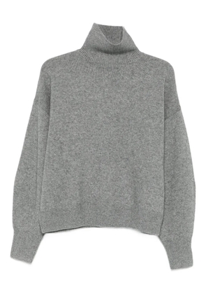 ISABEL MARANT Aspen roll-neck sweater - Grey
