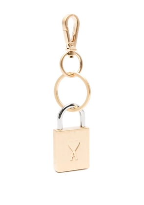 AMI Paris Ami de Coeur keychain - Gold
