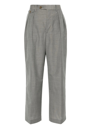 Auralee Tropical straight-leg trousers - Grey