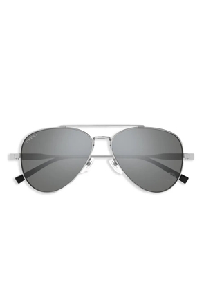 Gucci Eyewear pilot-frame sunglasses - Grey