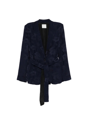 Forte Forte floral tie jacket - Blue