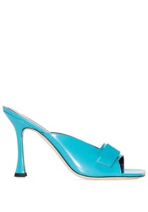 BY FAR open-toe stiletto-heel sandals - Blue