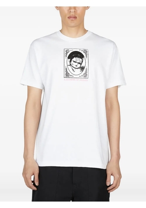 Nancy Ganz graphic-print crew-neck T-shirt - White