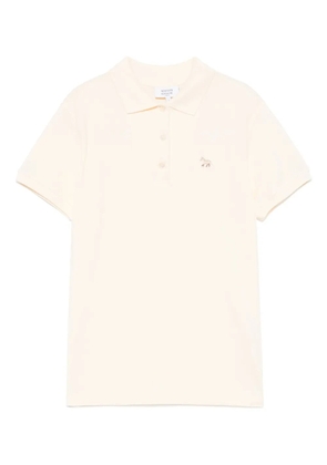 Maison Kitsuné cotton polo shirt - Neutrals