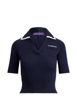 Ralph Lauren Collection patch-pocket T-shirt - Blue