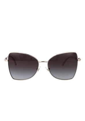 Jimmy Choo Eyewear butterfly-frame sunglasses - Silver