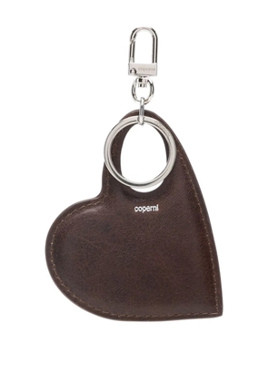 Coperni heart keyring - Brown