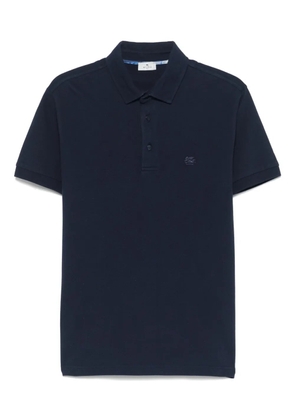 ETRO cotton polo shirt - Blue
