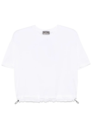 Herno drawstring-hem T-shirt - White