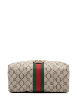 Gucci medium Ophidia GG wash bag - Neutrals