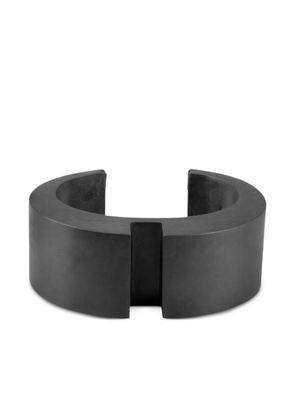 Parts of Four sterling-silver Crescent Rift bracelet - Black