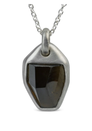 Parts of Four Halos pendant necklace - Silver