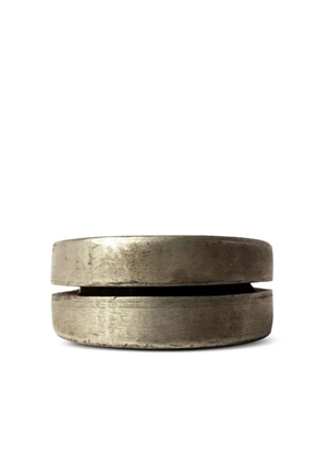 Parts of Four Crevice sterling-silver ring