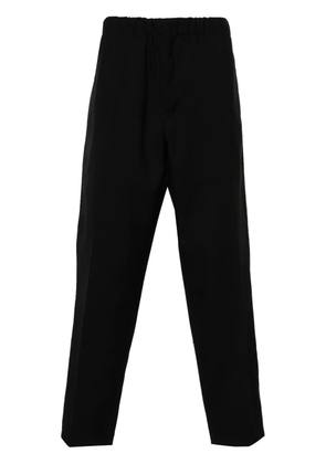 Jil Sander elasticated-waist trousers - Black