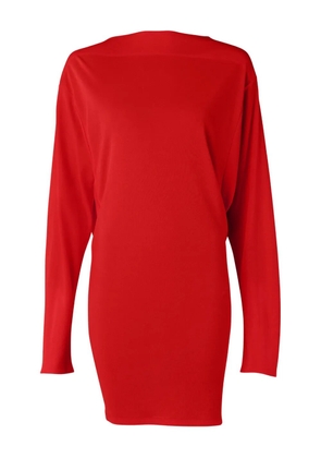 Jacquemus La Mistral open-back draped dress - Red