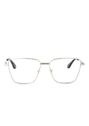 Alexander McQueen Eyewear metallic square-frame sunglasses - Gold