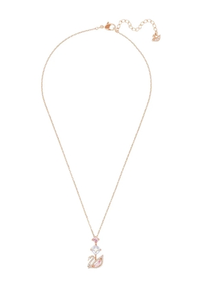 Swarovski crystal-embellished necklace - Pink
