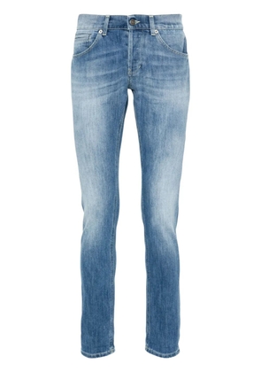 DONDUP straight-leg stonewashed jeans - Blue