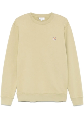 Maison Kitsuné Fox-Head sweatshirt - Green