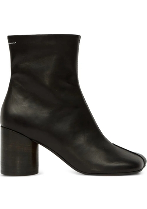 MM6 Maison Margiela 70mm Anatomic block-heel ankle boots - Black