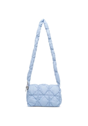 CARLYN Luke quilted cross body bag - Blue