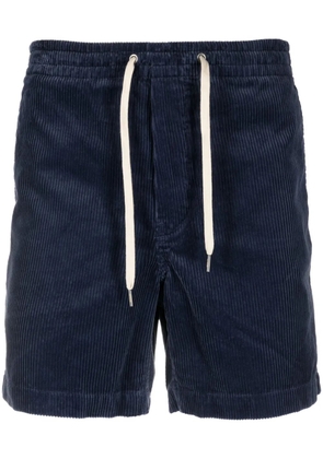 Polo Ralph Lauren corduroy drawstring-fastening shorts - Blue